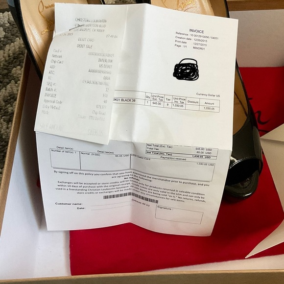 Christian Louboutin Lady peep 150 patent - Picture 5 of 6